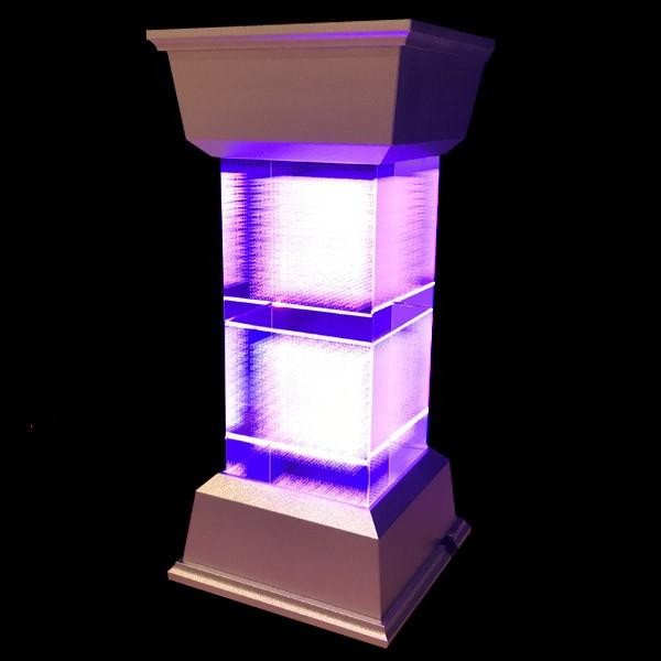 ダヴィンチキューブ メサイア 2個セット LEDコースター付 3Dカバラ クリスタル キューブ 医学博士 丸山修寛監修 ユニカ 正規品