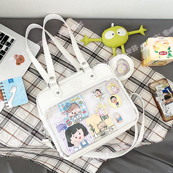 スクールバッグ ふわふわキーホルダー付き｜Yahoo!フリマ（旧