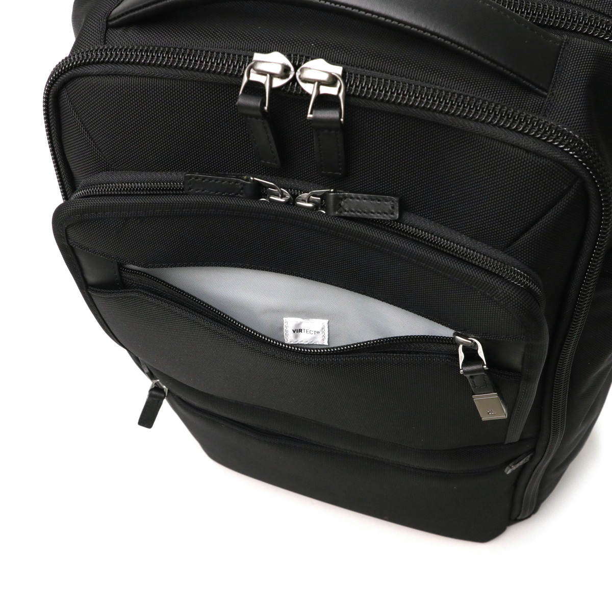 正規品5年保証 リュック メンズ ビジネスバッグ 大容量 通勤 B4 20L 2層 PC収納 15.6inch シンプル 黒 EVL-4.0 68306