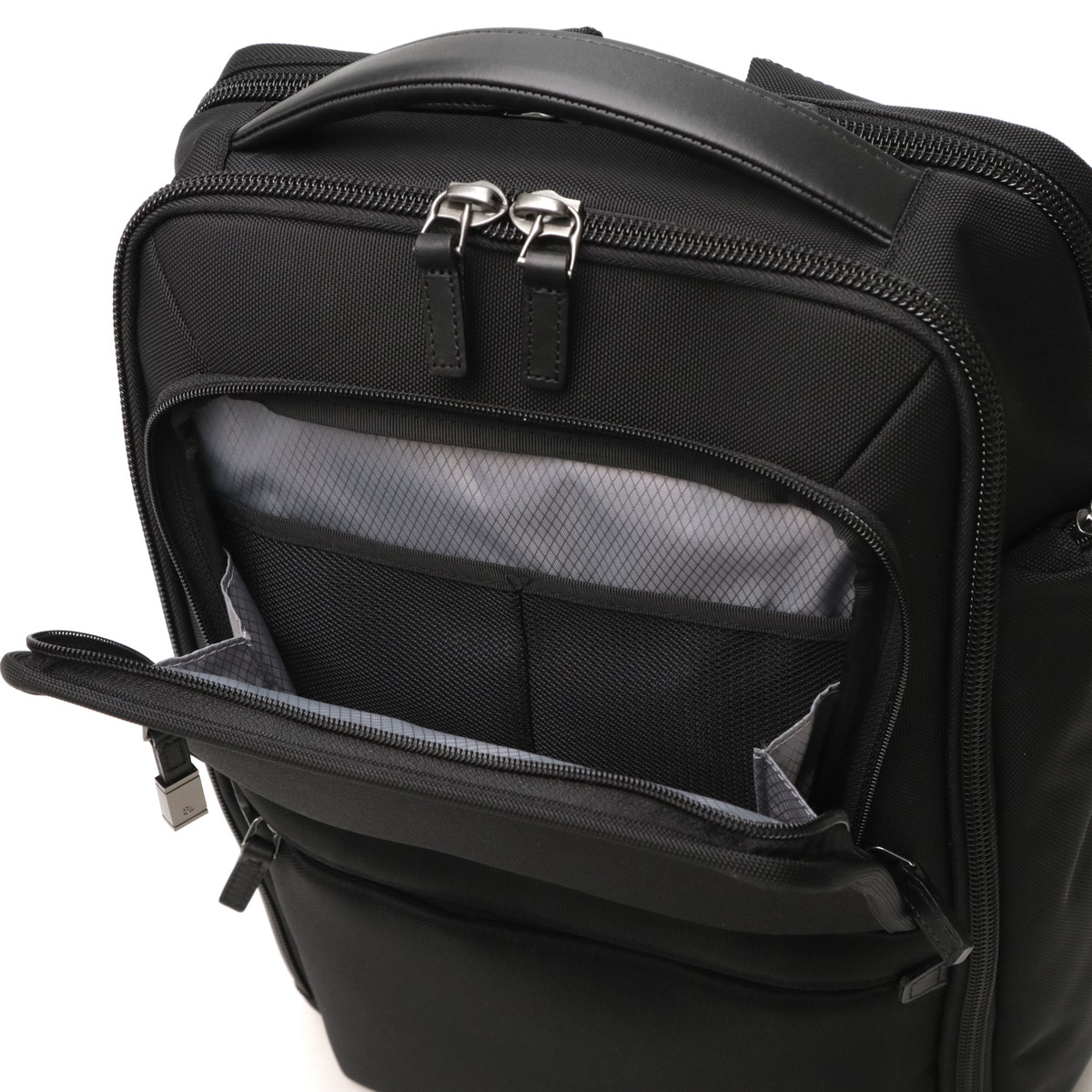 正規品5年保証 リュック メンズ ビジネスバッグ 大容量 通勤 B4 20L 2層 PC収納 15.6inch シンプル 黒 EVL-4.0 68306