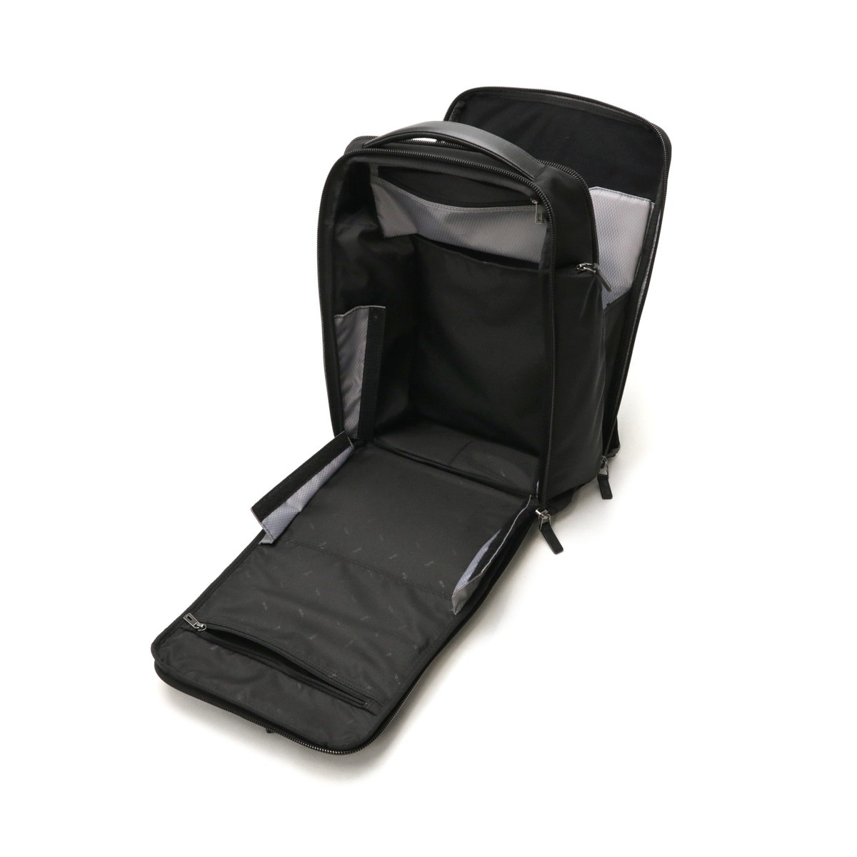 正規品5年保証 リュック メンズ ビジネスバッグ 大容量 通勤 B4 20L 2層 PC収納 15.6inch シンプル 黒 EVL-4.0 68306