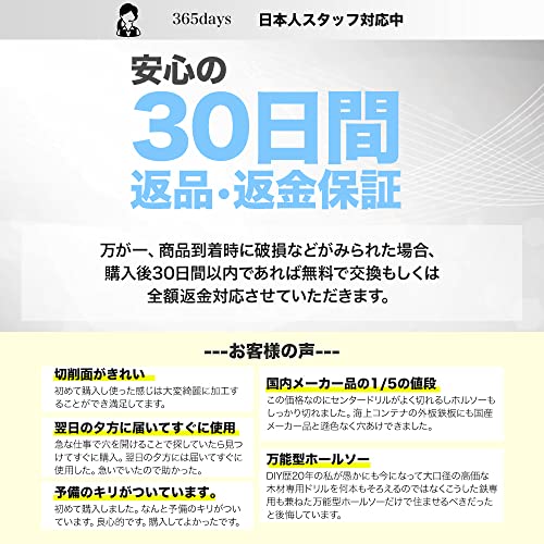 【DIYのプロ推薦】 超硬 ステンレス ホールソー 穴あけ 電動ドリル ホルソー ホールカッター ShopXJ (1, 120ｍｍ)