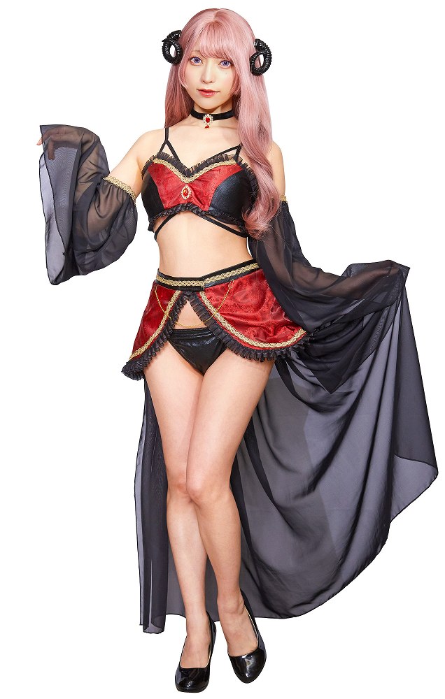 クロストリア 魔王　　[ゲーム RPG 女魔王 コスプレ サタン デーモン ラスボス 衣装 敵キャラ コスチューム キャラクター ファンタジー]【A-2128_906537】