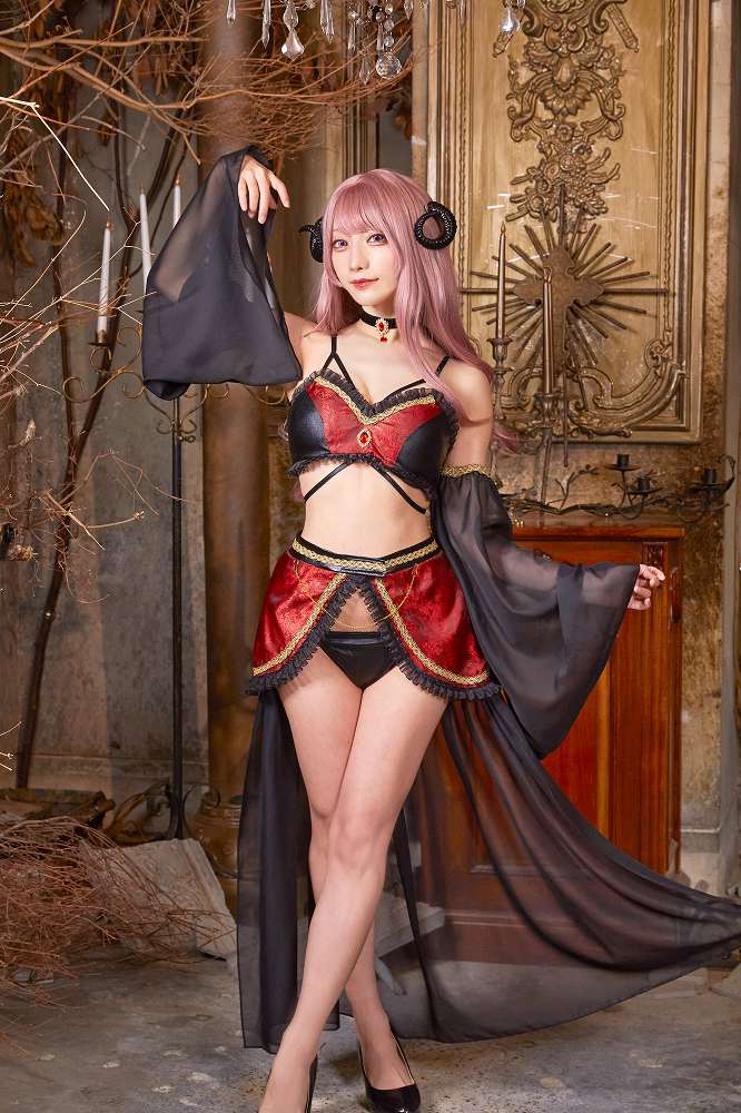 クロストリア 魔王　　[ゲーム RPG 女魔王 コスプレ サタン デーモン ラスボス 衣装 敵キャラ コスチューム キャラクター ファンタジー]【A-2128_906537】