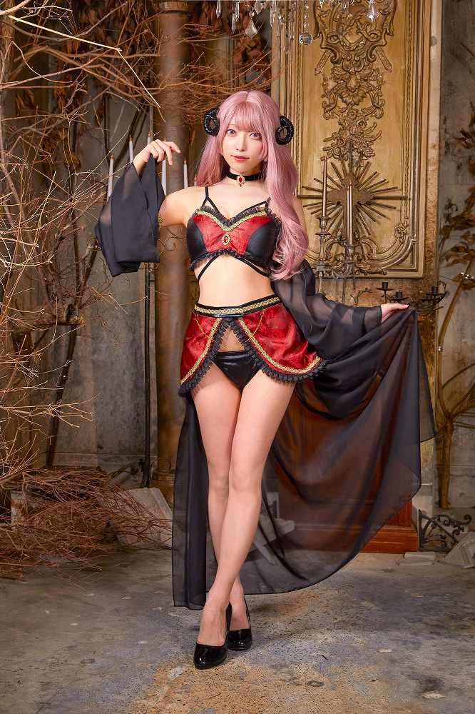クロストリア 魔王　　[ゲーム RPG 女魔王 コスプレ サタン デーモン ラスボス 衣装 敵キャラ コスチューム キャラクター ファンタジー]【A-2128_906537】