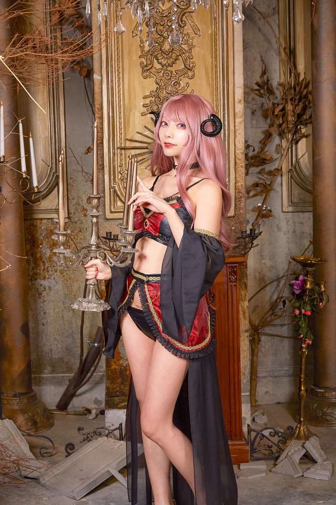 クロストリア 魔王　　[ゲーム RPG 女魔王 コスプレ サタン デーモン ラスボス 衣装 敵キャラ コスチューム キャラクター ファンタジー]【A-2128_906537】