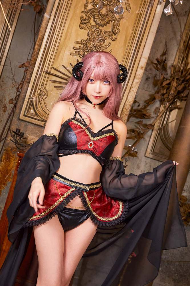 クロストリア 魔王　　[ゲーム RPG 女魔王 コスプレ サタン デーモン ラスボス 衣装 敵キャラ コスチューム キャラクター ファンタジー]【A-2128_906537】