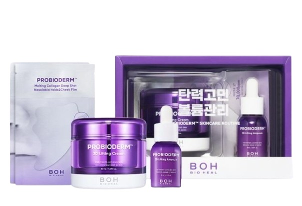 プロバイオダム スキンケア ルチン企画（3Dリフティングクリーム 50ml+ディープショット ほうれい線&前ボール 2回分+アンプル 15ml）