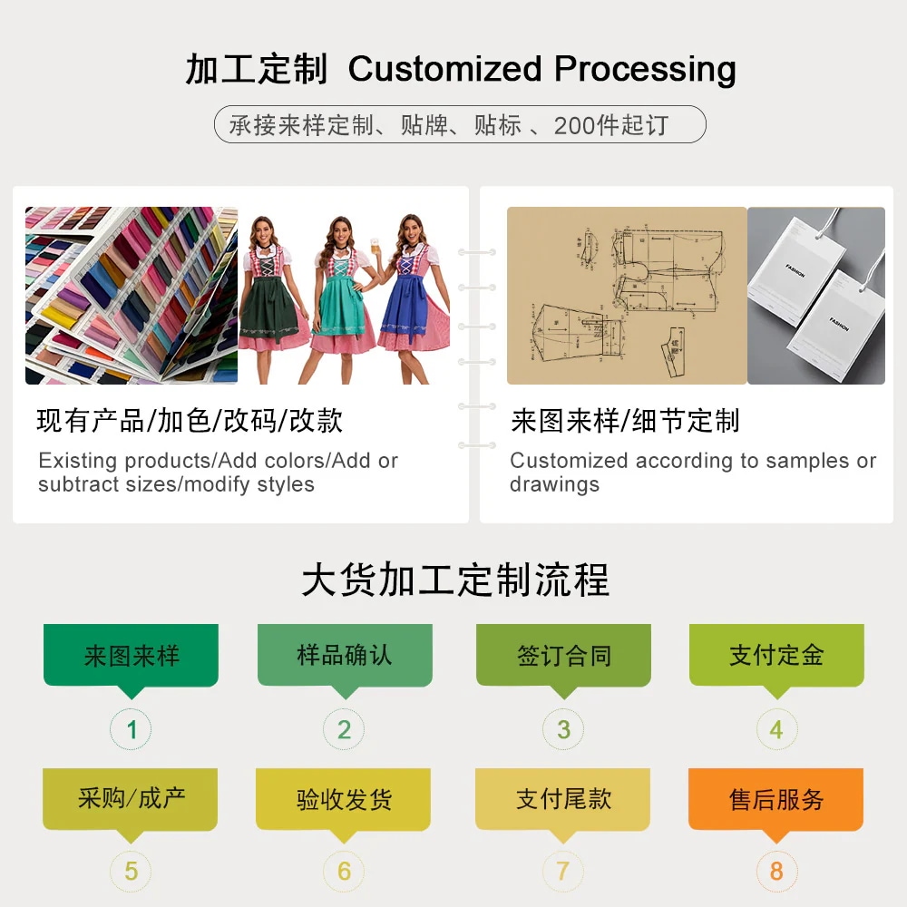 【オーダーメイド】可爱いにじげんメイド服ロリータワンピース猫ちゃんレストランメイド せいふくスカート