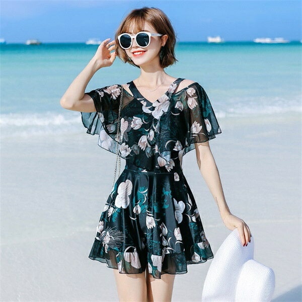 ワンピース水着 花柄 体型カバー 肩出し 総柄 ぽっちゃり 3L 4L オフショルダー 女性用 レディース 大きいサイズ 水着 盛れる ビーチ お腹カバー お尻カバー 二の腕カバー おしゃれ 露出控え ワンピース水着 花柄 体型カバー 肩出し 総柄 ぽっちゃり 3L 4L オフショルダー 女性用 レディース 大きいサイズ 水着 盛れる ビーチ お腹カバー お尻カバー 二の腕カバー おしゃれ 露出控え