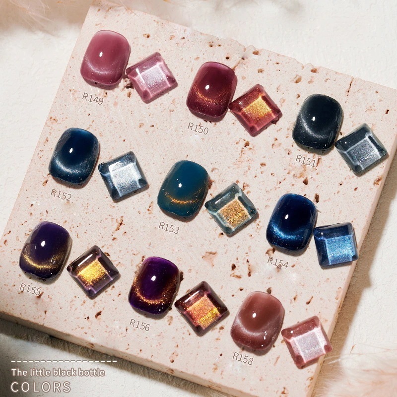 【10点セット】ジェルネイル キャッツアイ ジェルネイルマニキュアジェル色 マグネットジェル