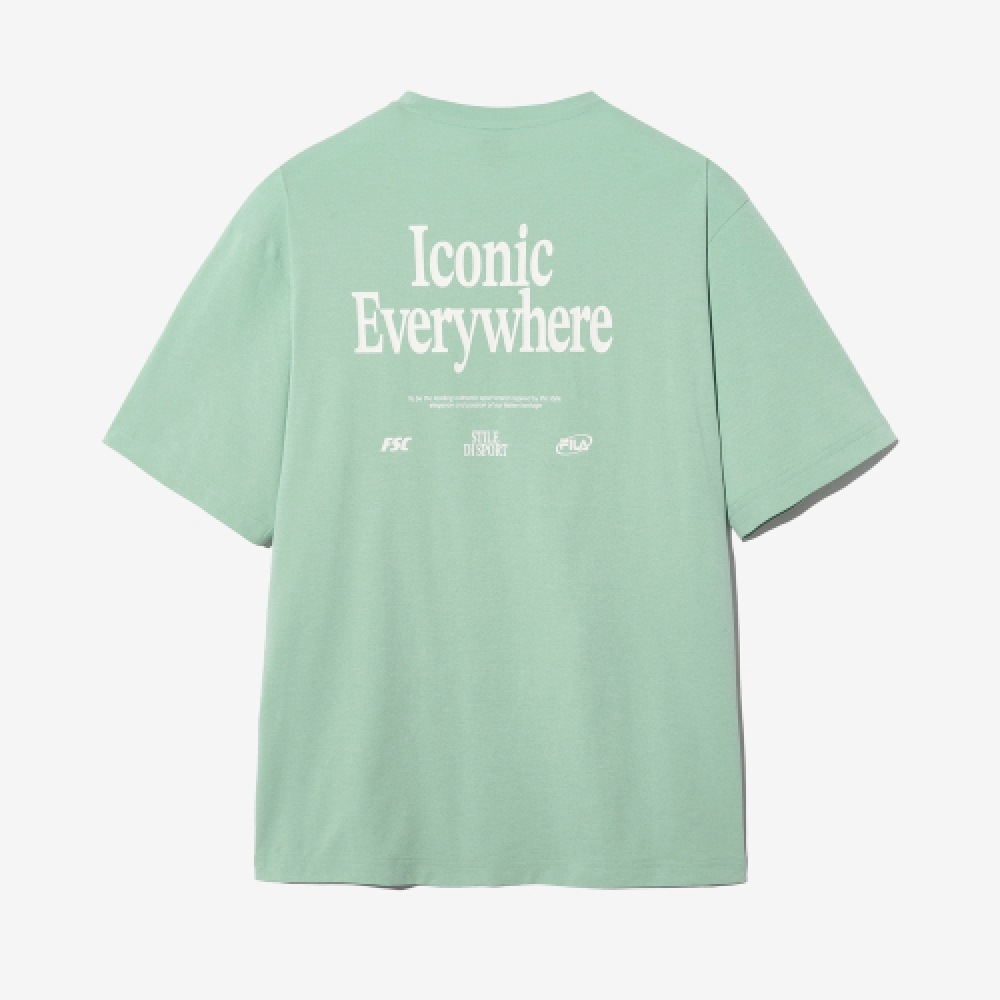 FILA クールフィーリングアイコニックグラフィックショートスリーブTシャツ (FS2RSH2106XDTM) FILA クールフィーリングアイコニックグラフィックショートスリーブTシャツ (FS2RSH2106XDTM)