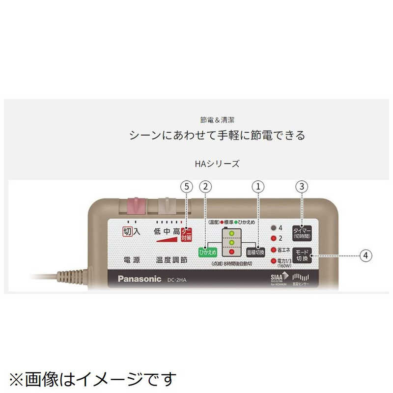 パナソニック　Panasonic　ホットカーペット HAシリーズ [本体のみ /2畳相当]　DC-2HA