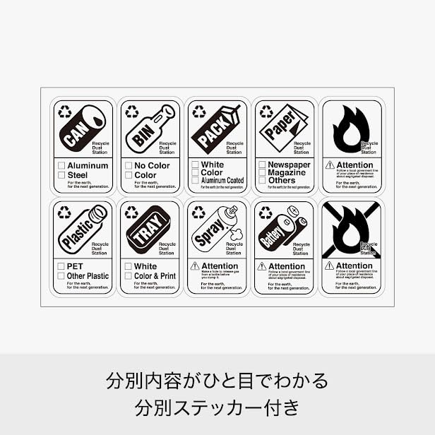 ライクイット (like-it) フタ付きゴミ箱 分別引出し ステーション スーパースリム3段 約幅14cm×奥行き46.5×高さ79cm ホワイト 27L 日本製 FBS-3 キャスター取り付け可能 ライクイット (like-it) フタ付きゴミ箱 分別引出し ステーション スーパースリム3段 約幅14cm×奥行き46.5×高さ79cm ホワイト 27L 日本製 FBS-3 キャスター取り付け可能