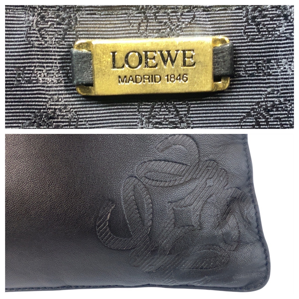 美品 アナグラム ブラウン ブラック 黒 スウェード/レザー トートバッグ レディース 500583 美品 アナグラム ブラウン ブラック 黒 スウェード/レザー トートバッグ レディース 500583