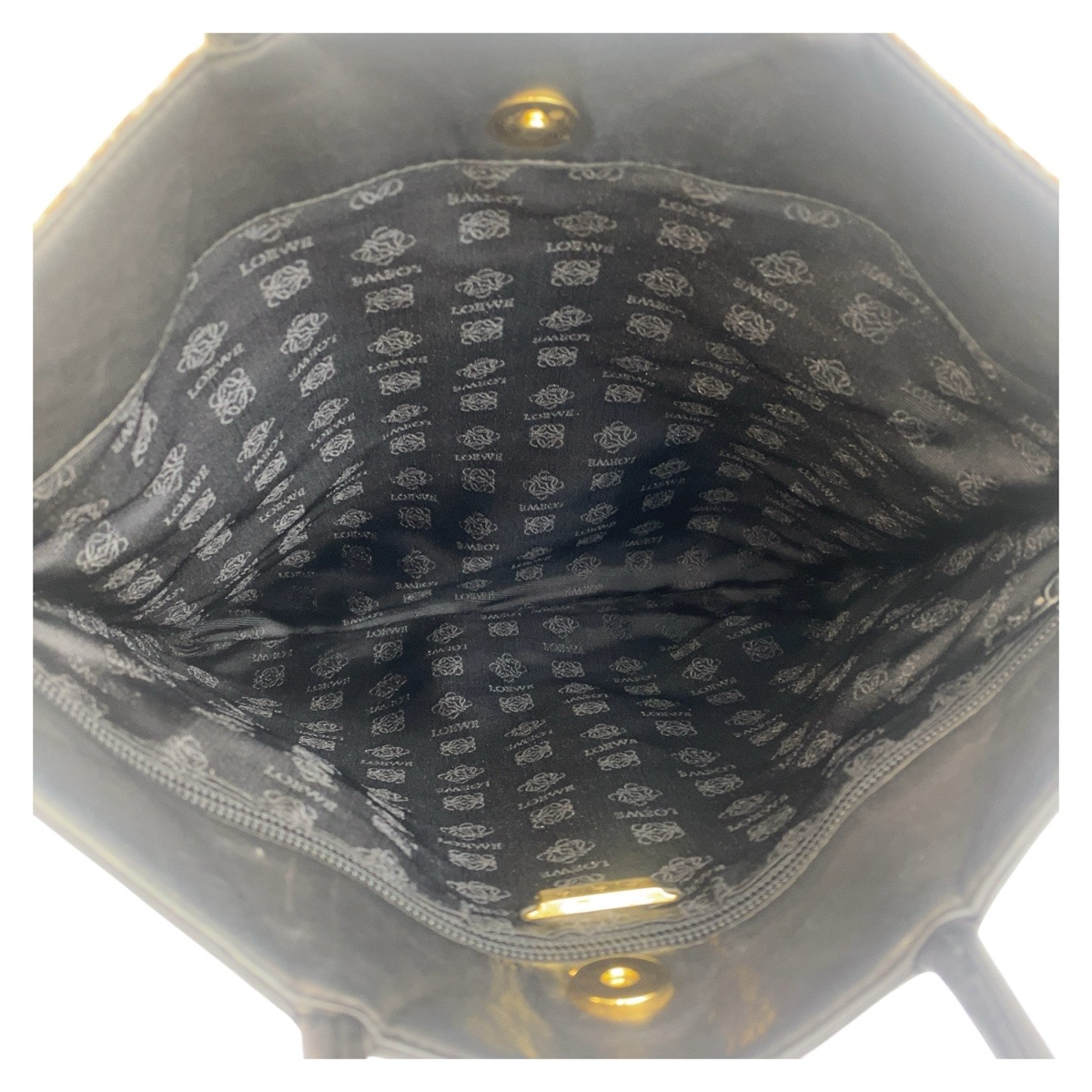 美品 アナグラム ブラウン ブラック 黒 スウェード/レザー トートバッグ レディース 500583 美品 アナグラム ブラウン ブラック 黒 スウェード/レザー トートバッグ レディース 500583