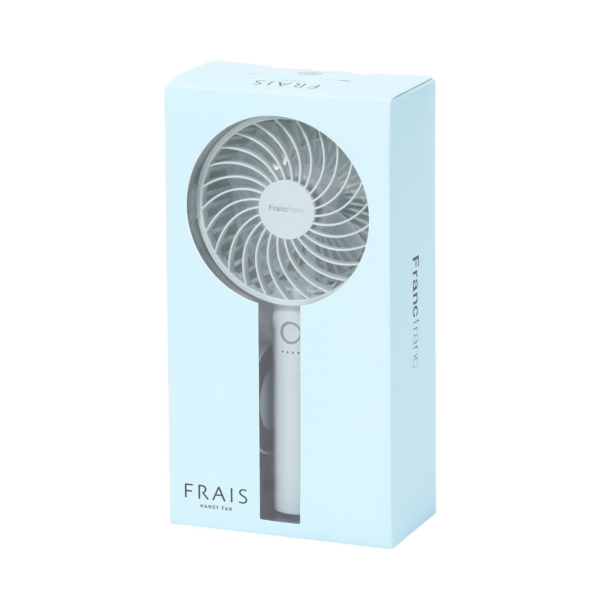【2025年モデル】 Francfranc フランフラン フレ ハンディファン ミント 携帯扇風機 5段階風量調整 充電池 USB充電 Type-C 対応 【2025年モデル】 Francfranc フランフラン フレ ハンディファン ミント 携帯扇風機 5段階風量調整 充電池 USB充電 Type-C 対応