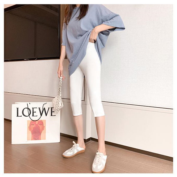 Qoo10] 人気沸騰新柄追加 レギンス 夏 レディー