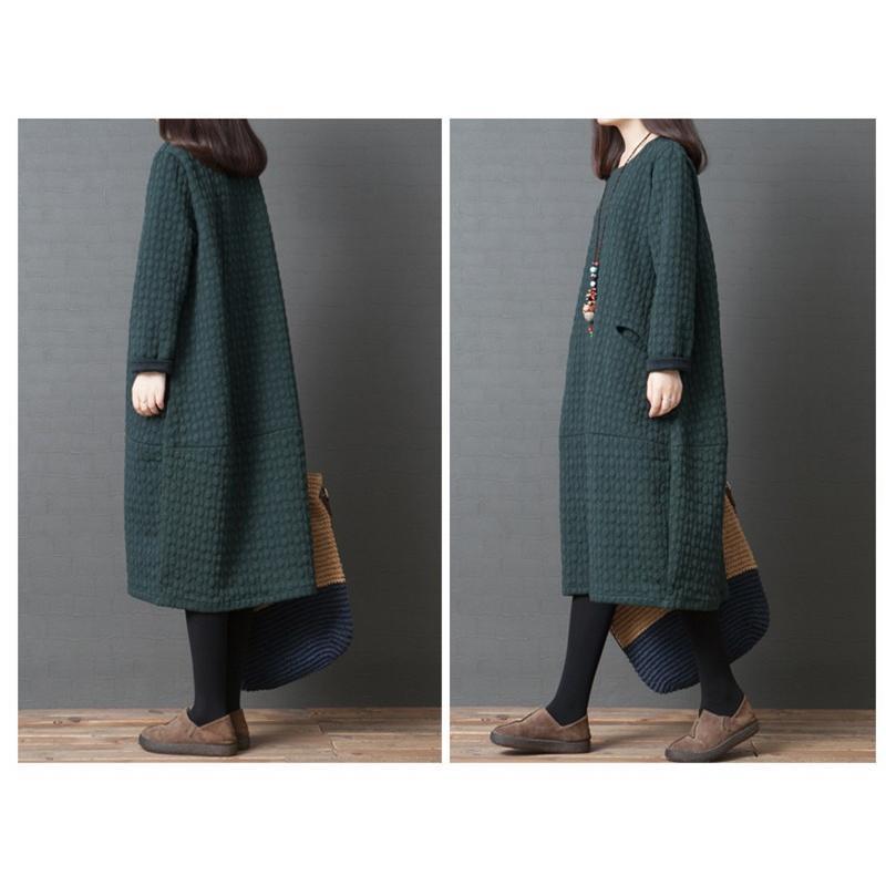 ワンピース秋冬ワンピースロングワンピース40代 ワンピース 厚手 無地 体型カバー 長袖マキシ丈ワンピース 大きいサイズゆったり 暖かい50代XXL ワンピース秋冬ワンピースロングワンピース40代 ワンピース 厚手 無地 体型カバー 長袖マキシ丈ワンピース 大きいサイズゆったり 暖かい50代XXL