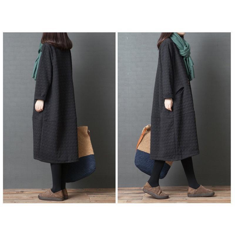 ワンピース秋冬ワンピースロングワンピース40代 ワンピース 厚手 無地 体型カバー 長袖マキシ丈ワンピース 大きいサイズゆったり 暖かい50代XXL ワンピース秋冬ワンピースロングワンピース40代 ワンピース 厚手 無地 体型カバー 長袖マキシ丈ワンピース 大きいサイズゆったり 暖かい50代XXL