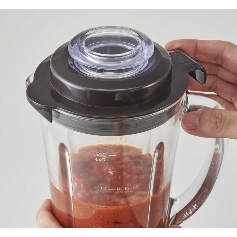 ラドンナ　耐熱ガラスブレンダー Toffy [ホット:400ml 攪拌:600ml / 4枚刃]　K-BD5-AW