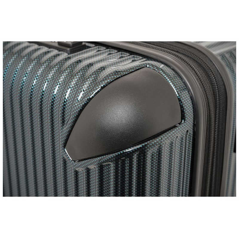 SPALDING　サスペンション付き キャリーケース Sサイズ SPALDING(スポルディング) ブラックカーボン [TSAロック搭載 /約38L /2泊～3泊]　SP083649BKC