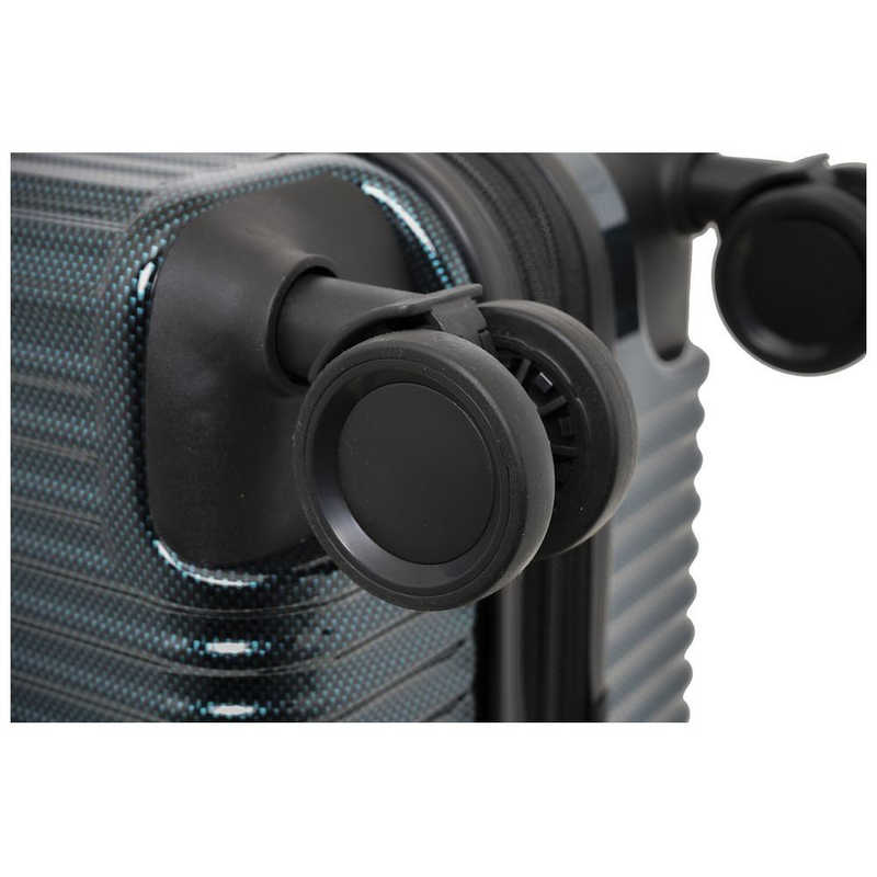 SPALDING　サスペンション付き キャリーケース Sサイズ SPALDING(スポルディング) ブラックカーボン [TSAロック搭載 /約38L /2泊～3泊]　SP083649BKC