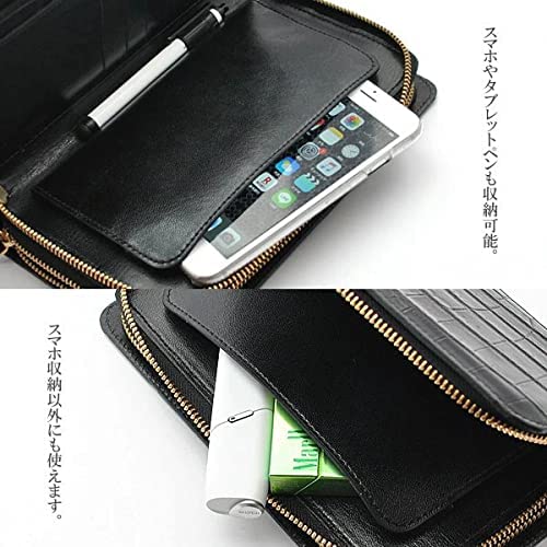 【新規OPEN】【期間限定セール】【激安】【新品未使用】本クロコダイルレザー 鰐革 ダブルファスナー式 特殊モデル ミニセカンドバッグ TC-191 マットブラック 【新規OPEN】【期間限定セール】【激安】【新品未使用】本クロコダイルレザー 鰐革 ダブルファスナー式 特殊モデル ミニセカンドバッグ TC-191 マットブラック