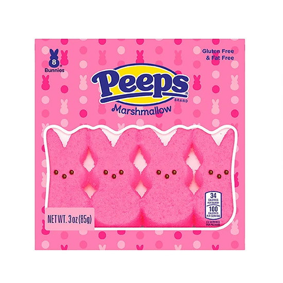 Qoo10] Peeps Marshmallow ピープス うさぎマシュマロ85g 4色