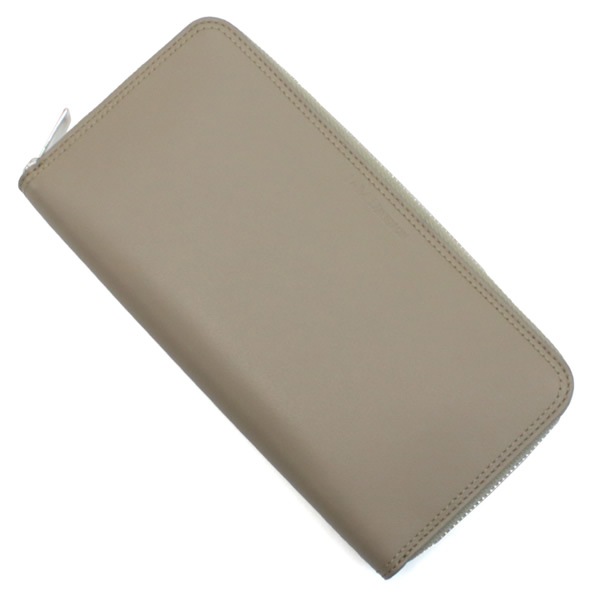 長財布ラウンドファスナー SZAW-0XX-SCXX ZIP AROUND WALL 951S WARM TAUPE グレー