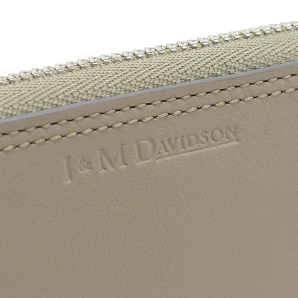 長財布ラウンドファスナー SZAW-0XX-SCXX ZIP AROUND WALL 951S WARM TAUPE グレー