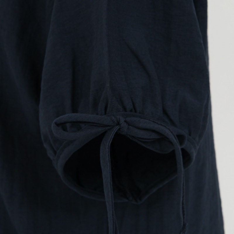 クリック&ファニーショレットリボンリネン刺繍ブラウス クリック&ファニーショレットリボンリネン刺繍ブラウス