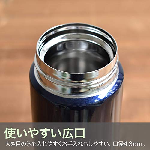 タイガー魔法瓶 水筒 TIGER マグボトル 480ml サハラ ワンタッチ 軽量 MMJ-A482AJ ネイビー pattayablatt.com