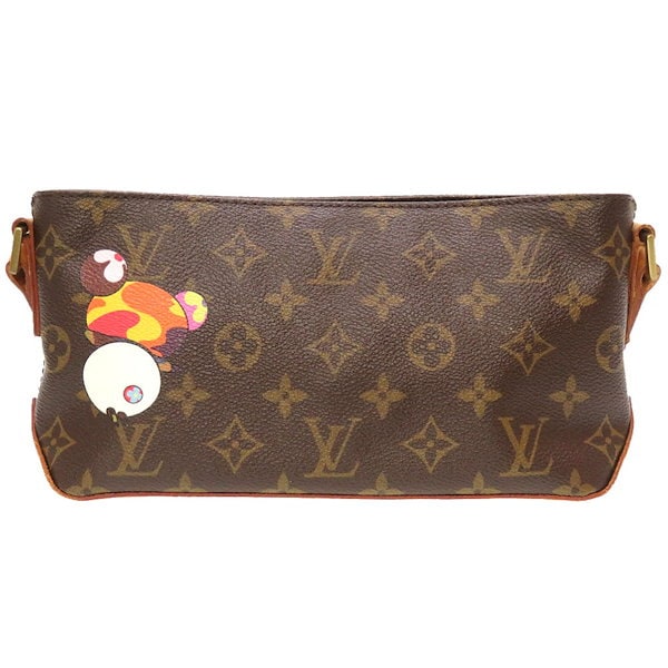 Qoo10] Louis Vuitton 美品 トロター 村上隆 モノグラム パン