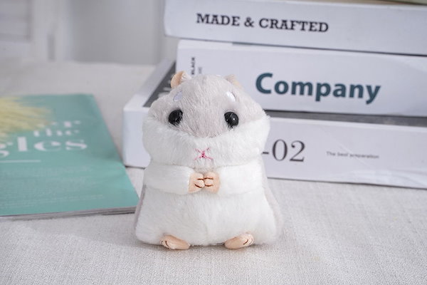 Qoo10] ハムスターぬいぐるみペンダントぬいぐるみ