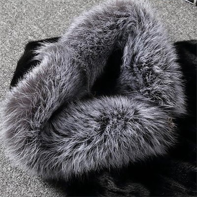 Winter Fashion Women s Warm Faux Fur Luxury Hooded Loose Coat Winter Fashion Women s Warm Faux Fur Luxury Hooded Loose Coat