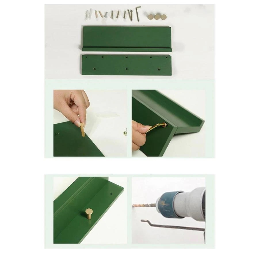 【急速出荷!】ウォールシェルフ フック付 幅48.5cm 壁 棚 木製 竹製 洋服掛け 壁掛け ハンガーラック コート掛け ウォールハンガー 壁面収納棚 ウッ