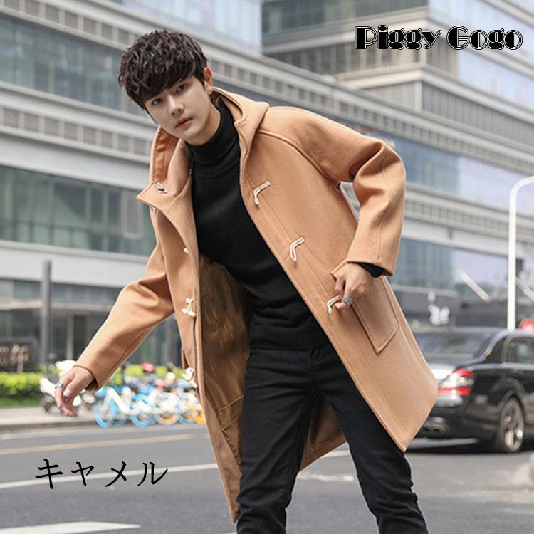 MELTON チェスターコート Lサイズ SHIPS any: PURE WOOL MELTON ダブル