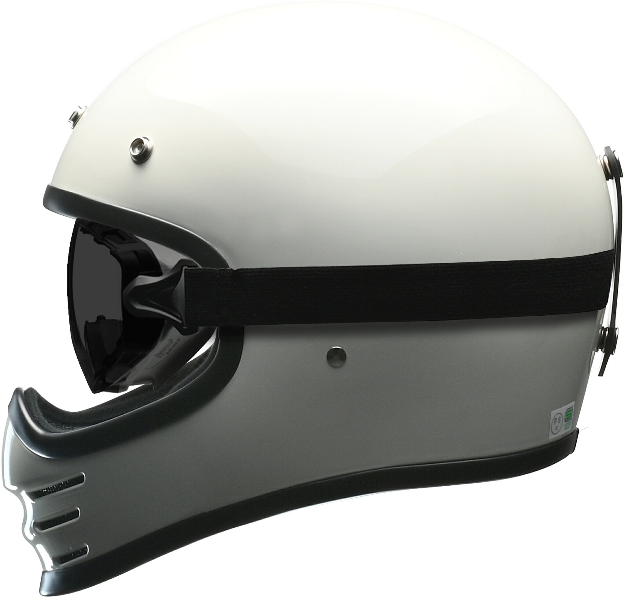 リード工業 (LEAD) バイク用 フルフェイス スクランブラーヘルメット RUDE (ルード) ホワイト フリーサイズ (57-60cm未満) リード工業 (LEAD) バイク用 フルフェイス スクランブラーヘルメット RUDE (ルード) ホワイト フリーサイズ (57-60cm未満)