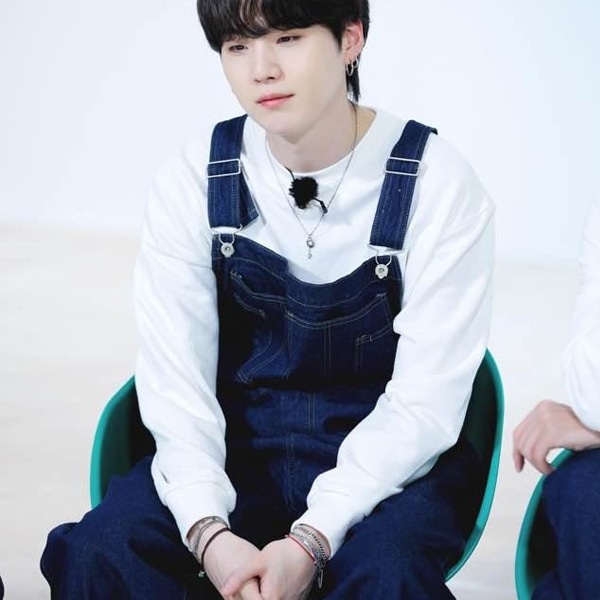 bts suga着用 silver bracelets(b203)