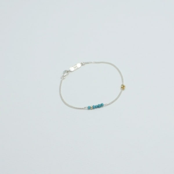 bts suga着用 silver bracelets(b203)