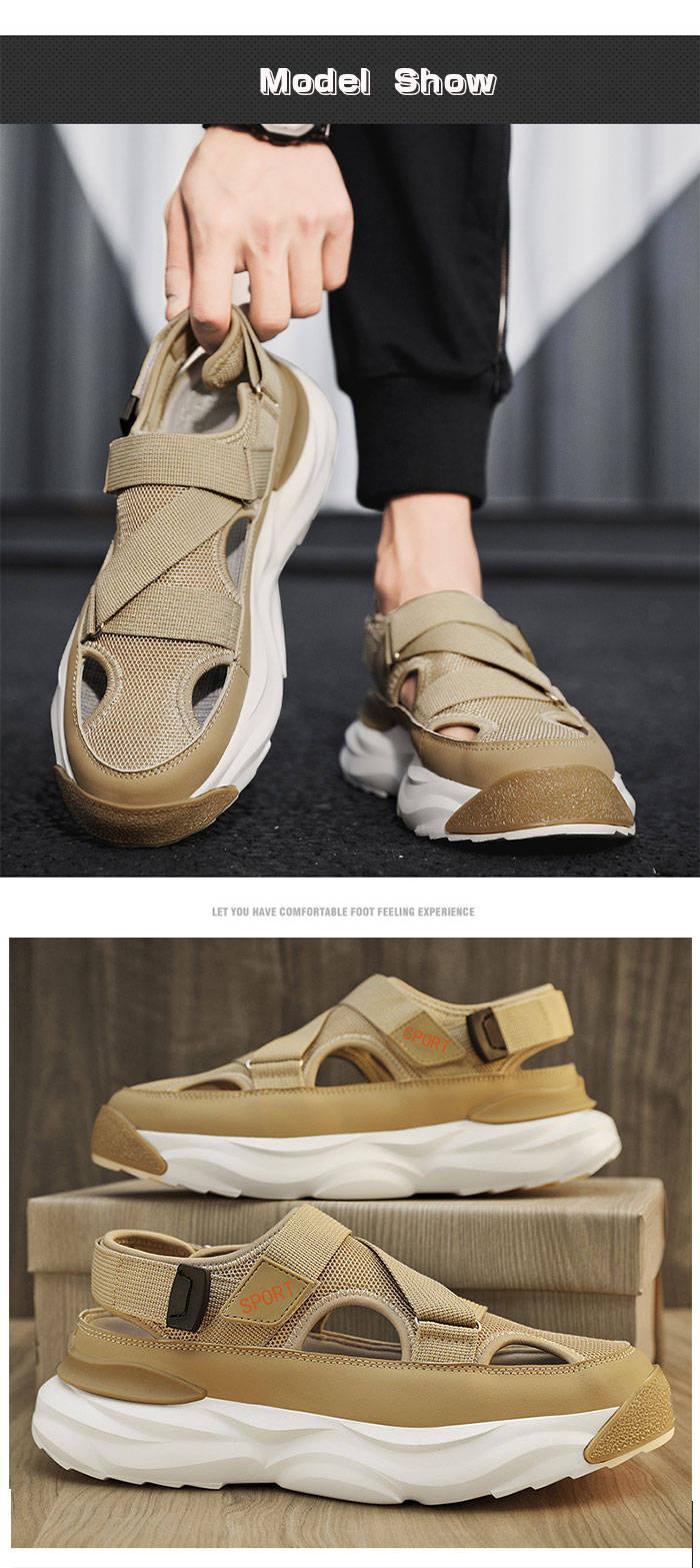 スポーツサンダル ビーチサンダル コンフォートサンダル アウトドア サンダル メンズ つま先保護 24~27cm 軽量 大きい ストラップ マジックテープ 通気 夏 脱着簡単 柔らかい 滑り止め 疲れ スポーツサンダル ビーチサンダル コンフォートサンダル アウトドア サンダル メンズ つま先保護 24~27cm 軽量 大きい ストラップ マジックテープ 通気 夏 脱着簡単 柔らかい 滑り止め 疲れ