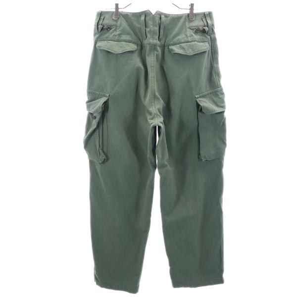ニードルズ 日本製 ミリタリーパンツ W32 カーキ Needles ボタンフライ