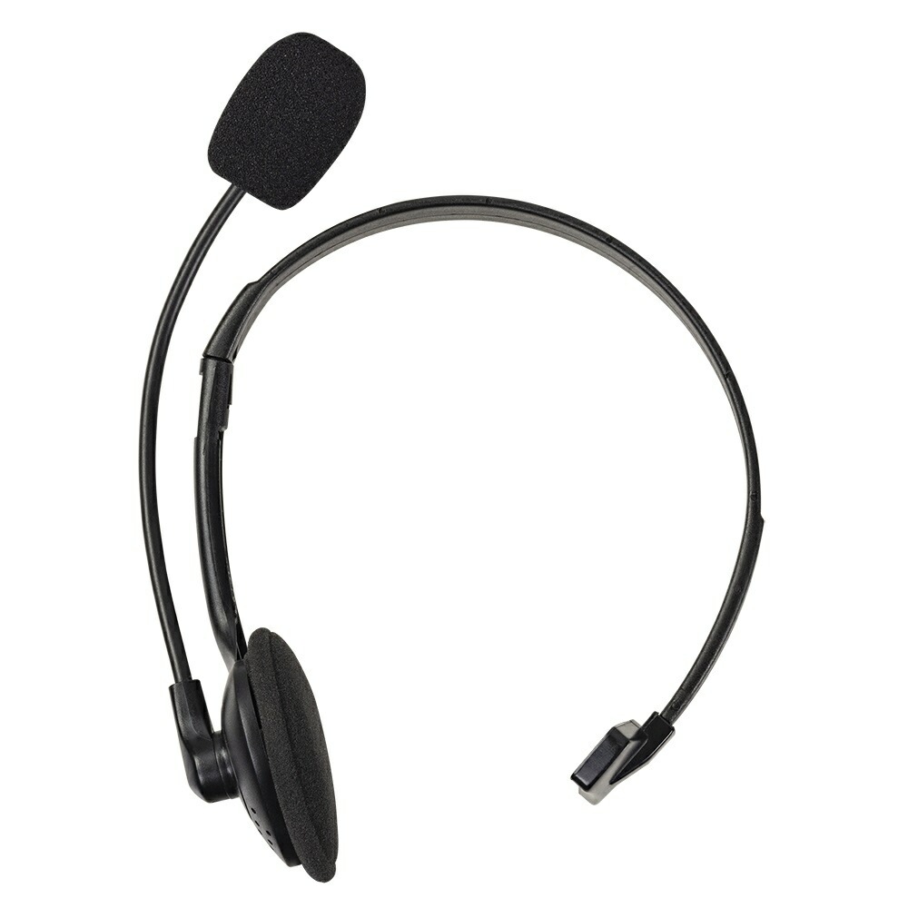 （まとめ買い）ヘッドセット ブラック MHM-M27BK [x3]