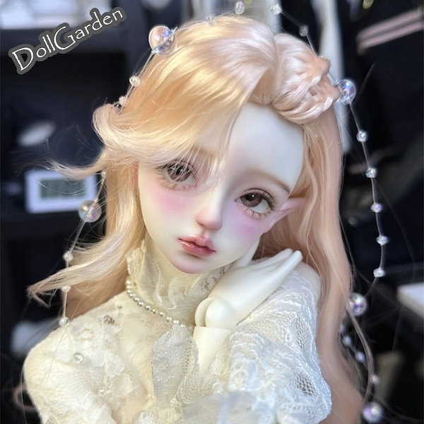 Qoo10] BJD 1/3 1/4 ドール ウィッグ