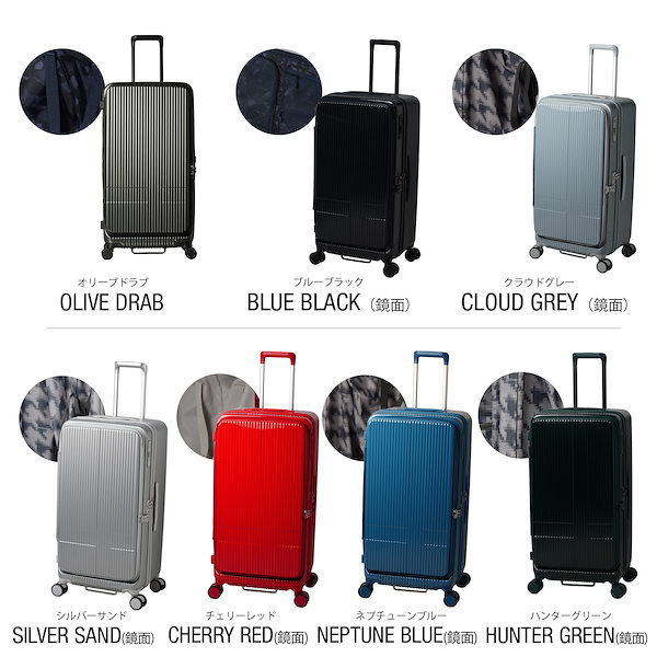 イノベーター Pale Blue 92L Large キャリーケース イノベーター Pale Blue 92L Large キャリーケース