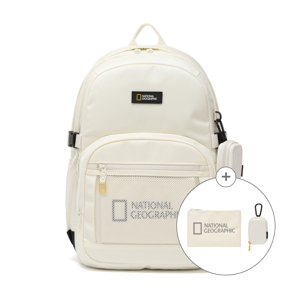 Duble Backpack 2色 (N241ABG540) 23L 新商品 韓国人気 新学期 カジュアルバッグ 学生バッグ デイリーバッグ 韓国人気 日常用 旅行用 男女共用 日常服