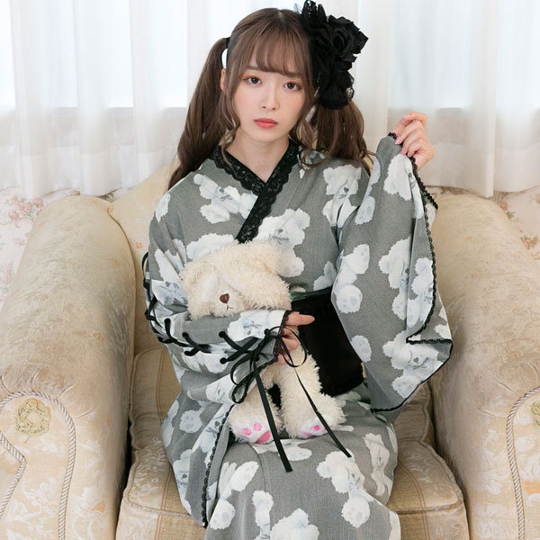 Qoo10] 夢展望 送料無料浴衣 レースアップ セパレート