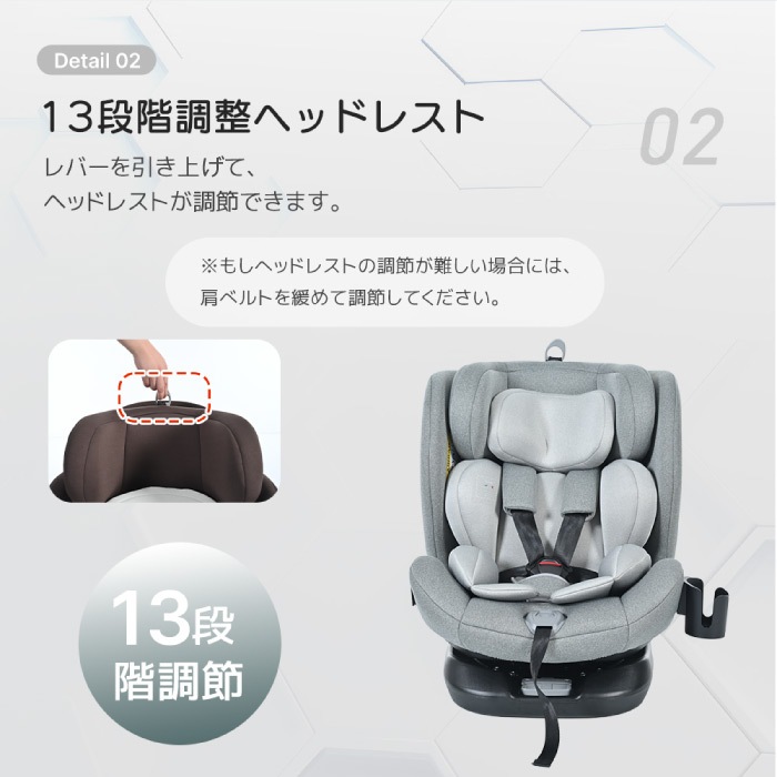 チャイルドシート 新生児 0歳～12歳頃 360度回転式 ISOFIX+R129適合でロングユース ジュニアシート 長く使える トップテザー 取付簡単 キッズシート ベビーシート クライニング 出産祝
