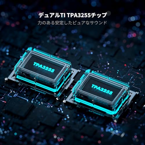 Fosi Audio BT30D PRO Hi-Fi Bluetooth 5.0 パワーアンプ TPA3255 2.1チャンネル ミニクラスD 統合アンプ プリメインアンプ 165Wx2+350W ス